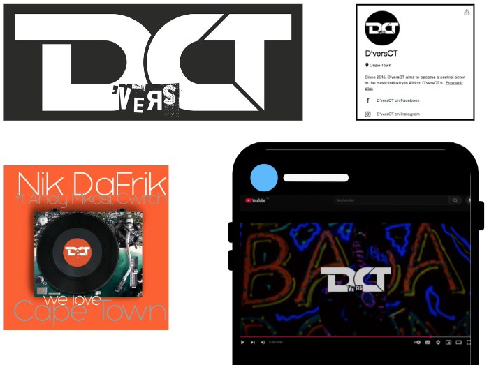 Logo D'versCT, pochette de single et déclinaison vidéo