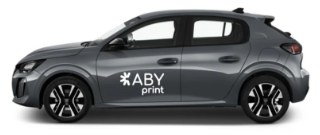 Habillage d'une citadine ABY print